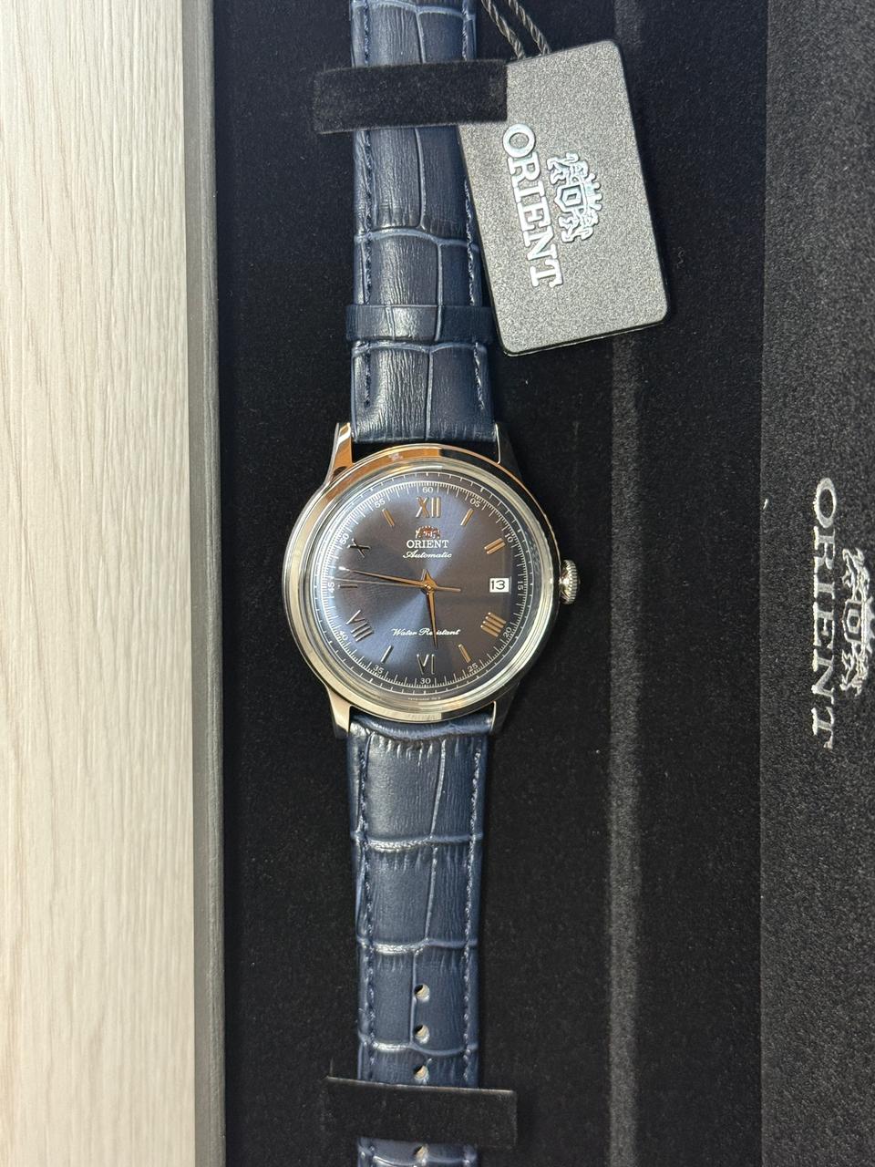 Bambino Automatico Dial Romano Azul