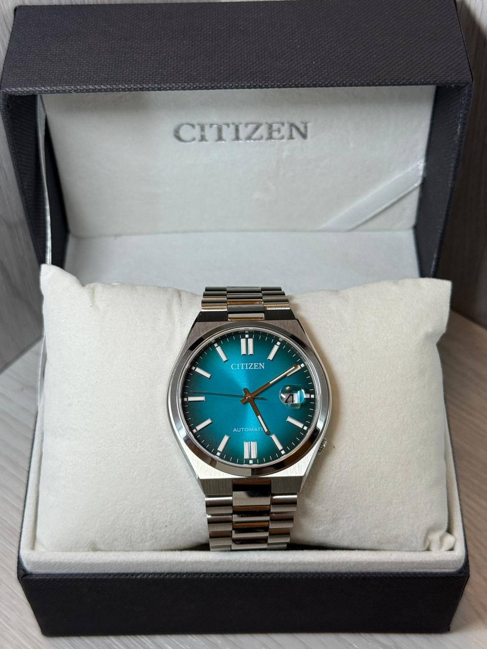 Tsuyosa Automatico Dial Turquesa