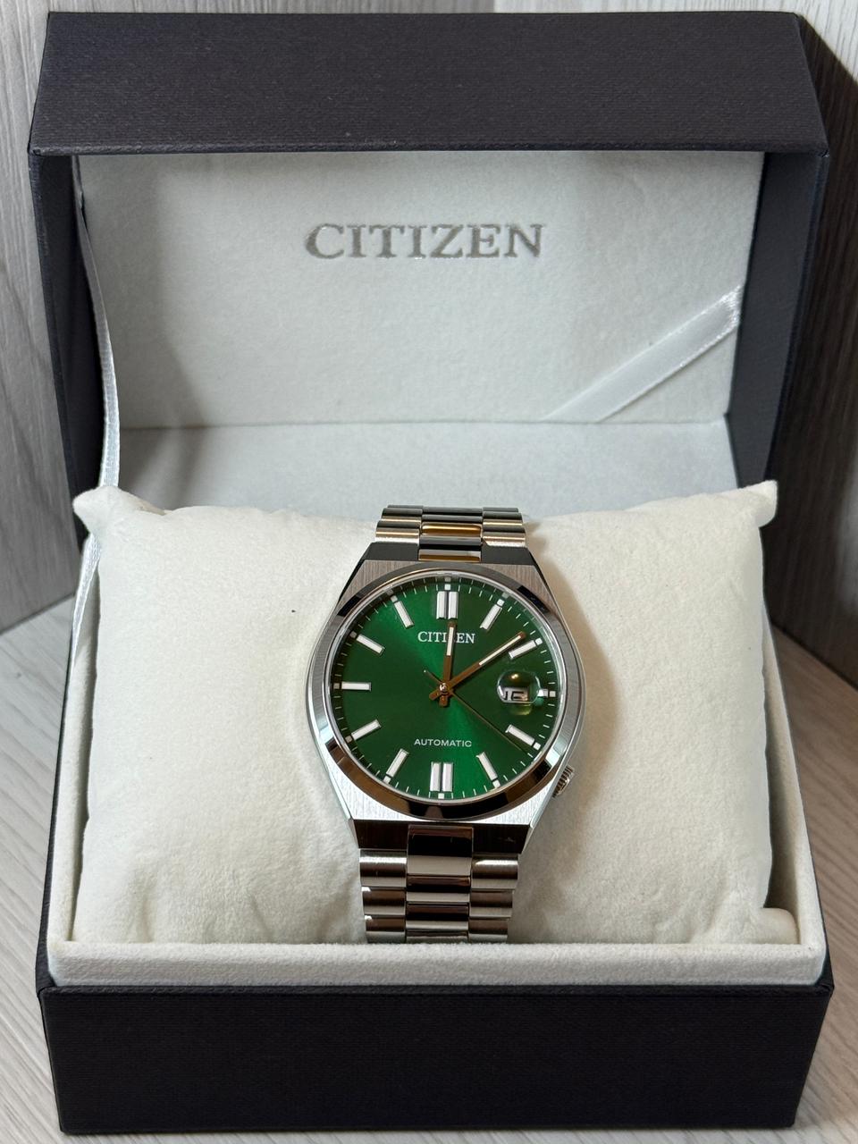 Tsuyosa Automatico Dial Verde